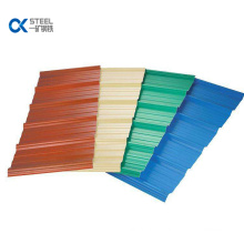 Golden Suppliers 20 Gauge Corrugated Steel To Zambia Dubai PPGI Corrugated Roofing Sheet